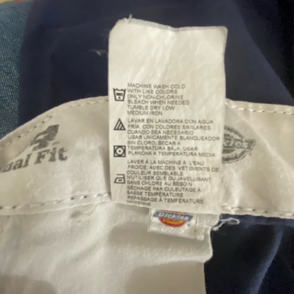 DICKIES MENS BLUE PANTS 874 ORIGINAL FIT SIZE 42X32 - Picture 8 of 8